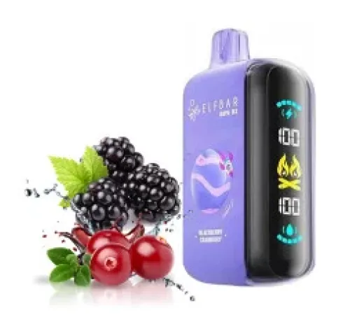 Elf Bar Raya D3 25000 BlackBerry Cranberry